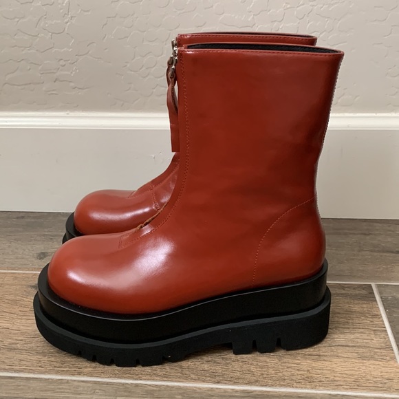 New Jeffrey Campbell Dozed Platform Chunky Boots Size 7.5 - Picture 5 of 10